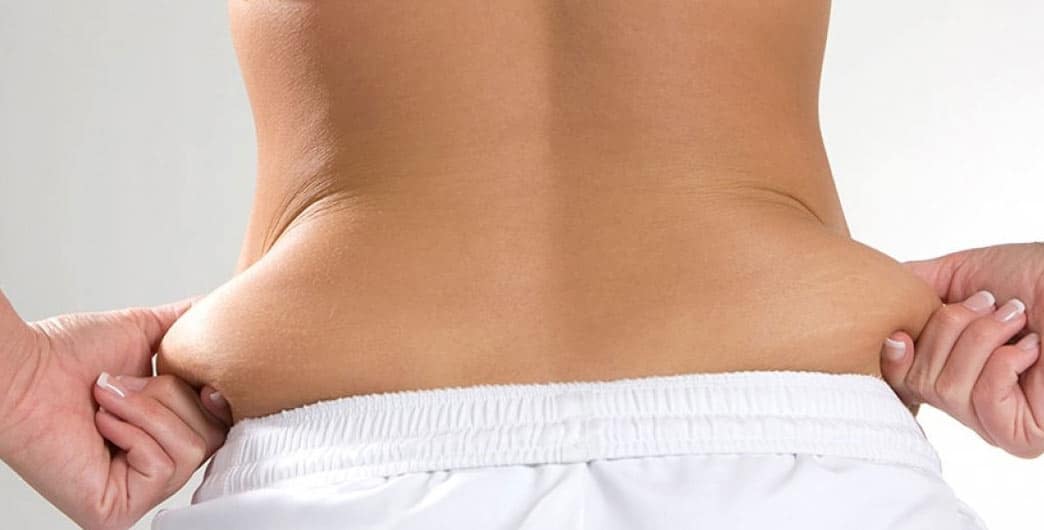 how to remove love handles at home
