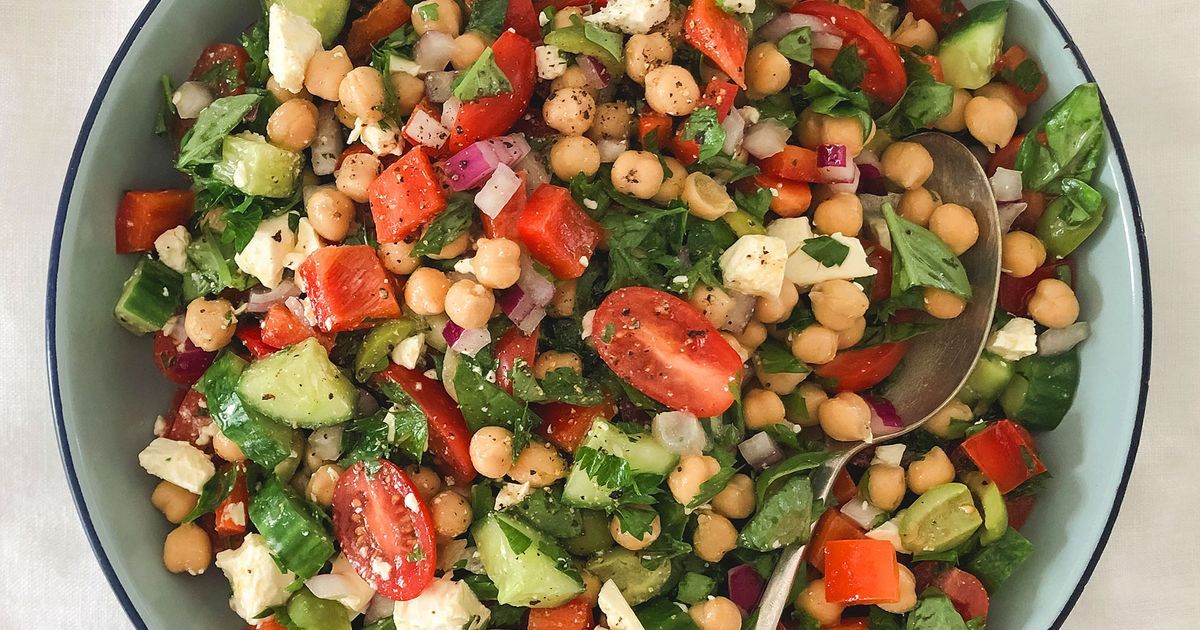 Mediterranean Chickpea Salad