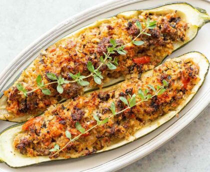 Italian Sausage Stuffed Zucchini: A Twist on a Classic Dish