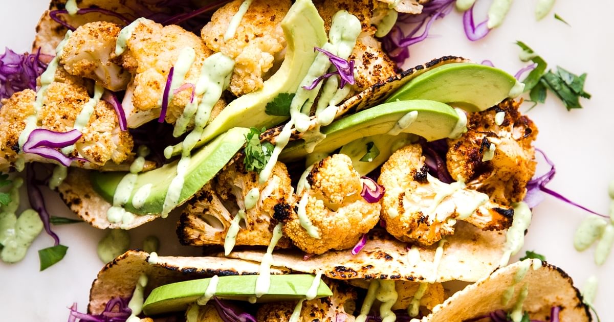 Roasted Cauliflower Tacos Recipe